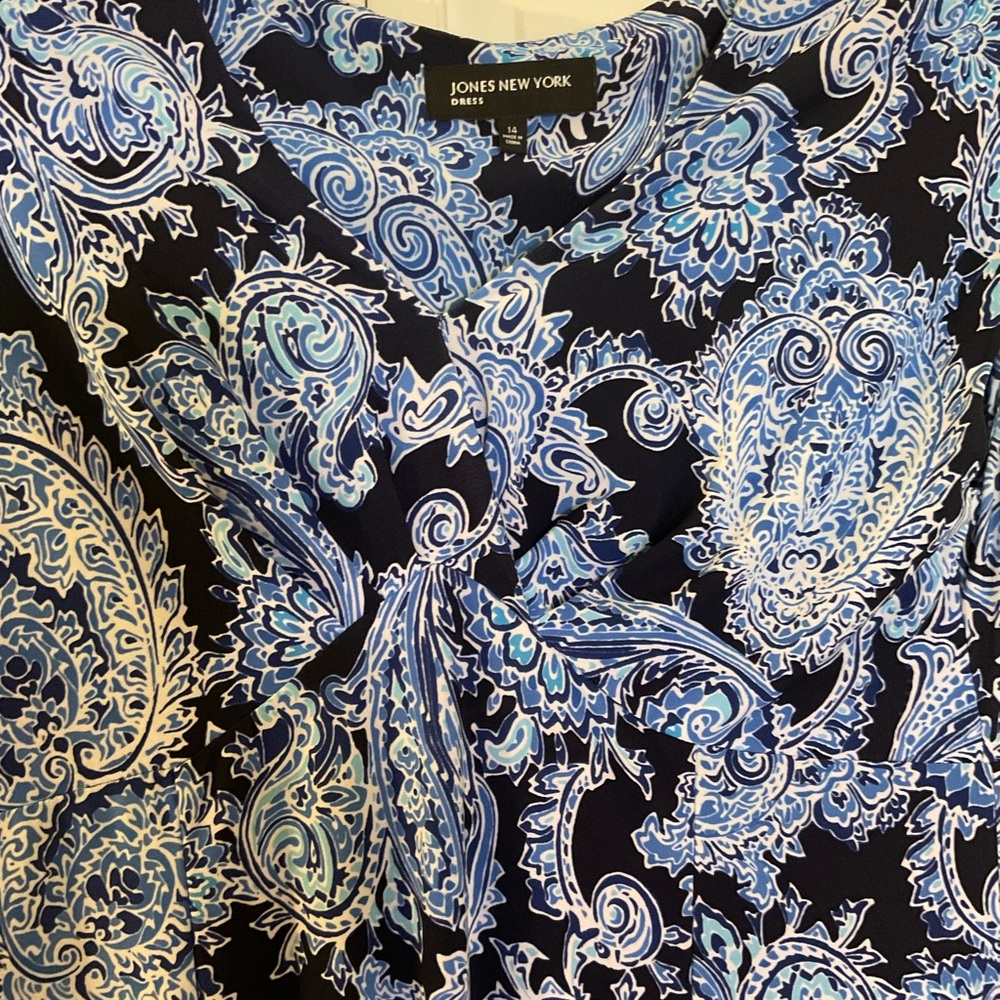 Jones New York Paisley Dress - Picture 3 of 7